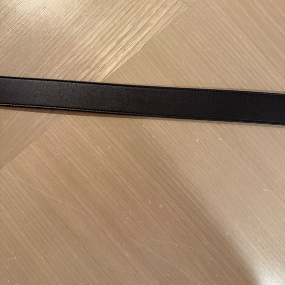 Gucci GG Marmont Wide Belt – Black Leather, Size 90 - Picture 8 of 14